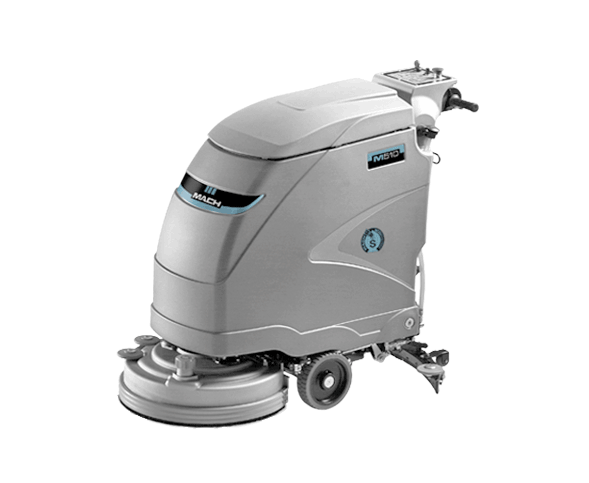 MACH M510 WALK BEHIND SCRUBBER SAVE TIME AND MONEY REVOLUTIONARY